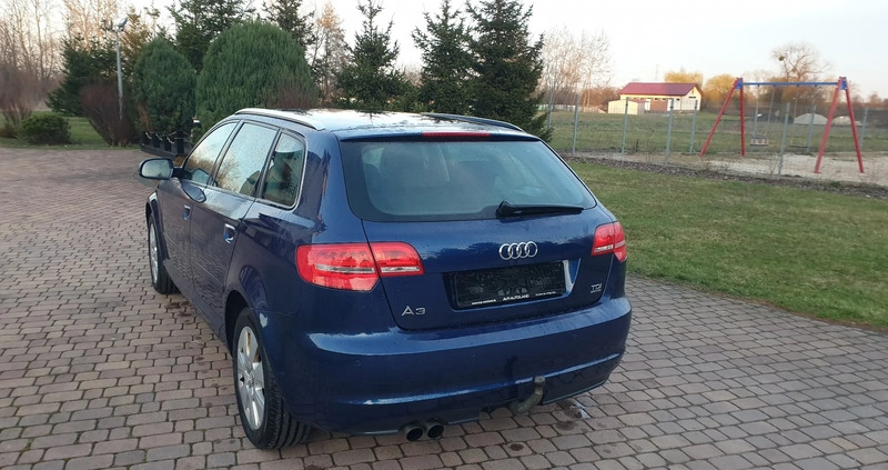 Audi A3 cena 31999 przebieg: 260569, rok produkcji 2010 z Piotrków Kujawski małe 781